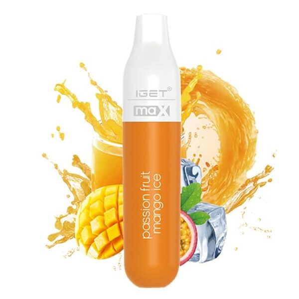 IGET MAX PASSION FRUIT MANGO ICE – 2300 PUFFS