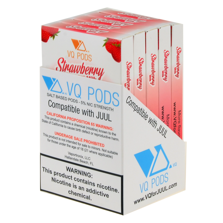 VQ PODS Strawberry Milk 4 Pods