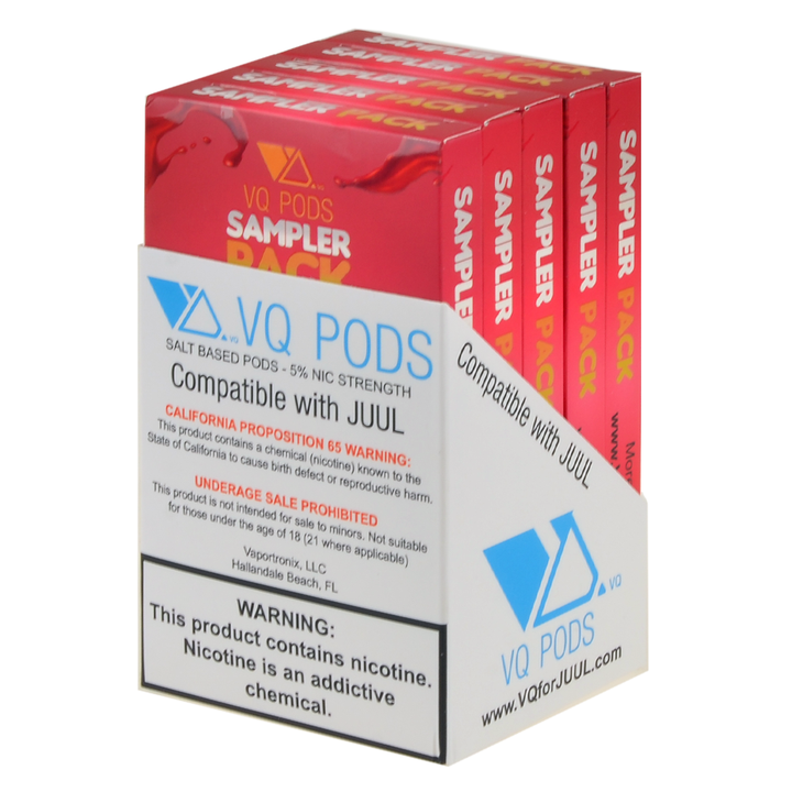 VQ PODS Sampler Pack of 4