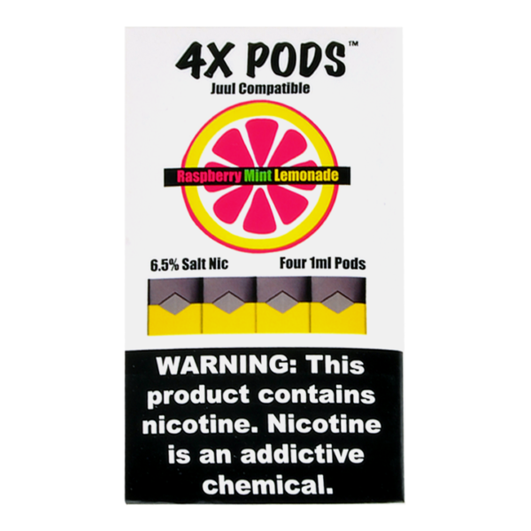 4X Raspberry Mint Lemonade 4 Pods - Image 2