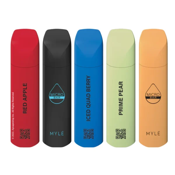 MYLE MICRO BAR DISPOSABLE VAPE DEVICE