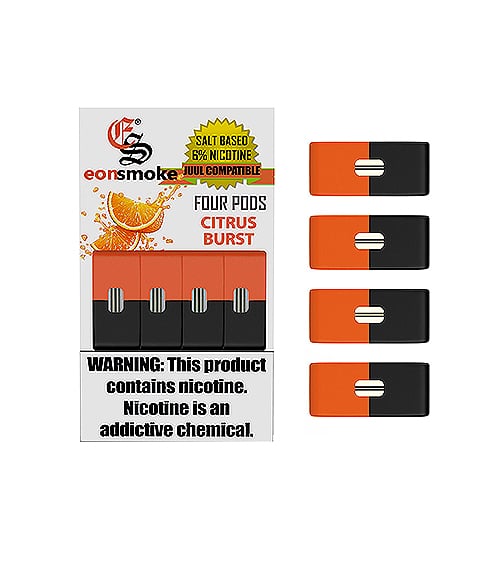 EON SMOKE CITRUS BURST JUUL COMPATIBLE PODS