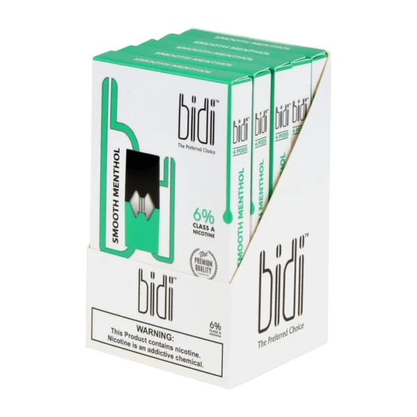 Bidi Smooth Menthol 4 Pods - Image 2