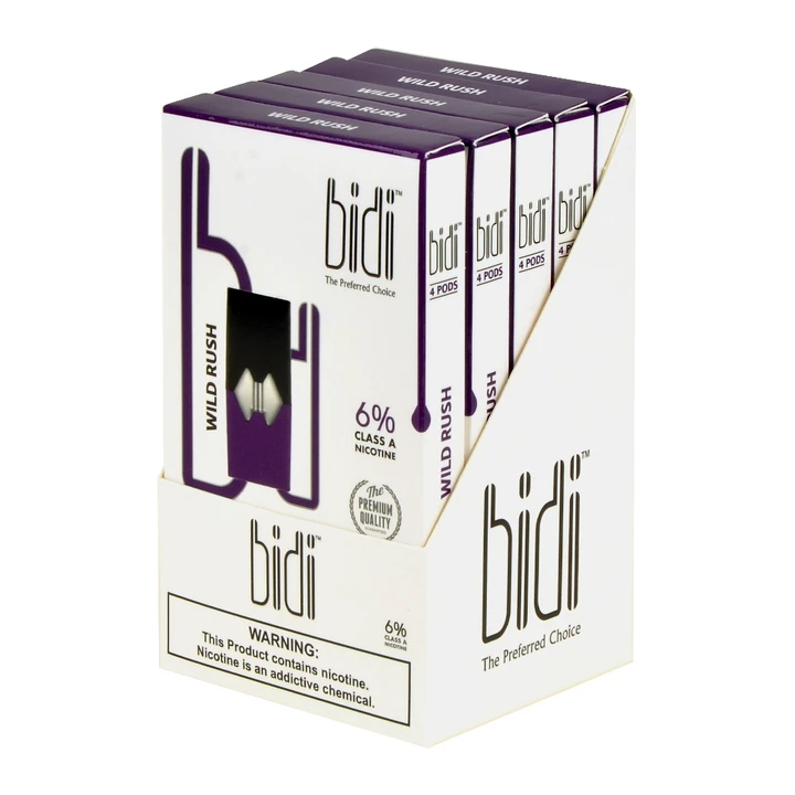 Bidi Wild Rush 4 Pods