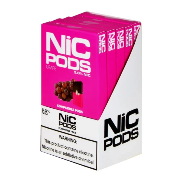 Nic Pods Grape Pack of 4 - Image 3