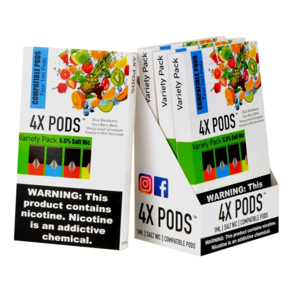 4X Variety Pack BSMR 4 Pods - Image 3