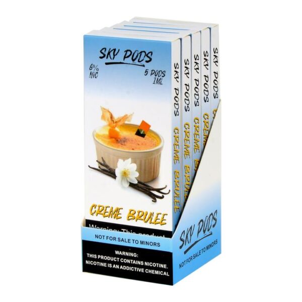 Sky Pods Creme Brulee Pack of 5 - Image 2