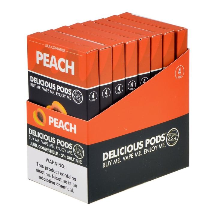 Delicious Pods Peach Pack of 4