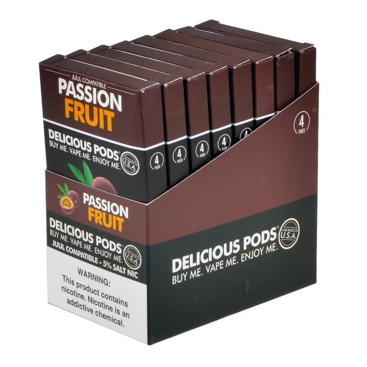 Delicious Pods Passion Fruit Pack of 4