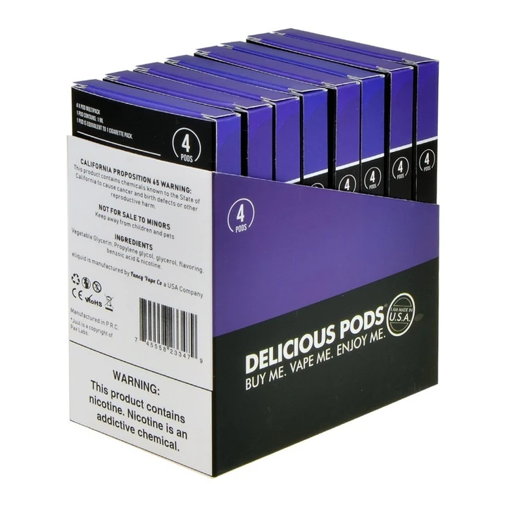 Delicious Pods Grape Pack of 4