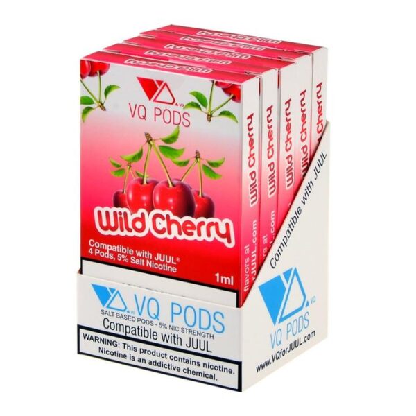 VQ PODS Wild Cherry 4 Pods - Image 2