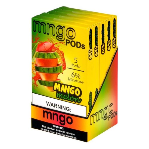 Mngo Mango Melon 5 Pods - Image 3