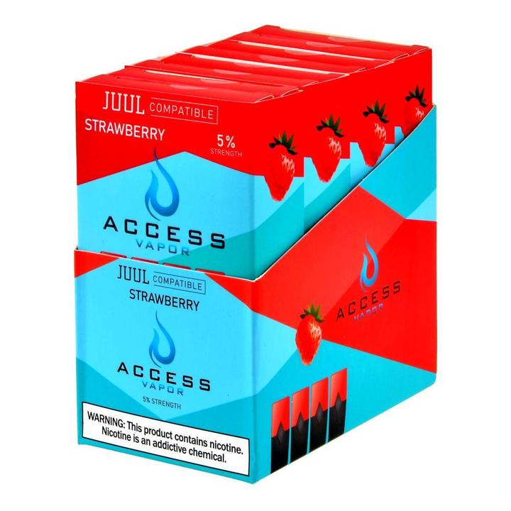 Access Vapor Strawberry 4 Pods