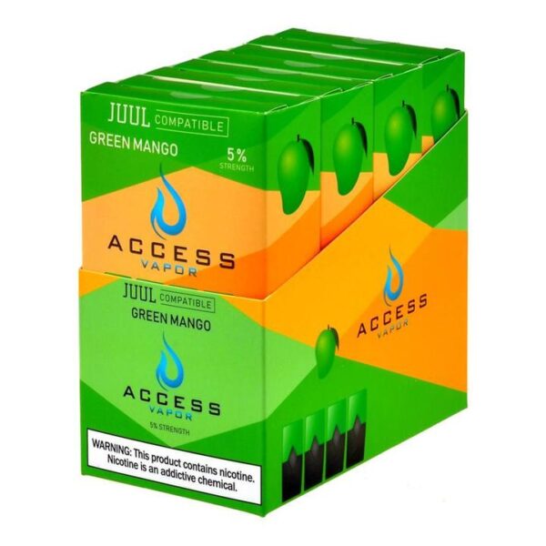 Access Vapor Green Mango 4 Pods - Image 2