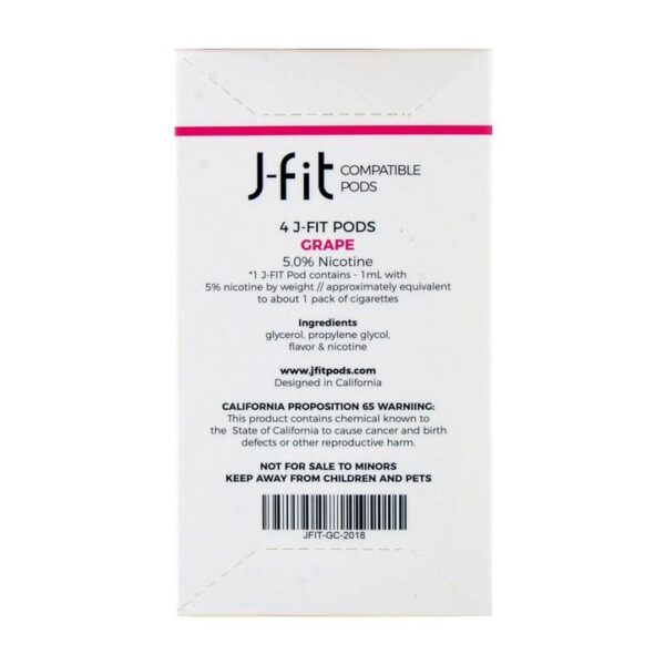 J-Fit Grape 4 Pods - Image 2