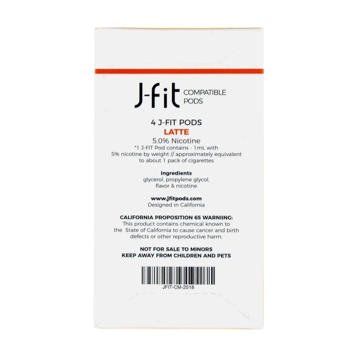 J-Fit Latte 4 Pods