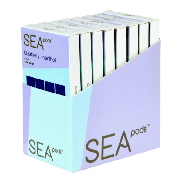 Sea 100 Blueberry Menthol 4 Pods - Image 2