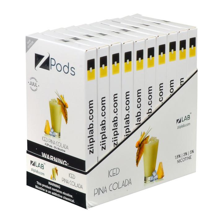 Ziip Iced Pina Colada 4 Pods