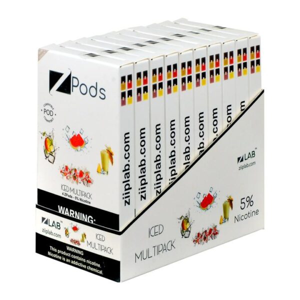 Ziip Iced Multipack 4 Pods - Image 2