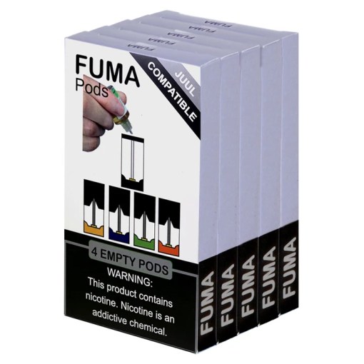 Fuma Empty Refillable Pods Pack of 4