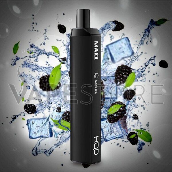 HQD MAXX 2500 PUFFS BLACK ICE DISPOSABLE POD VAPE