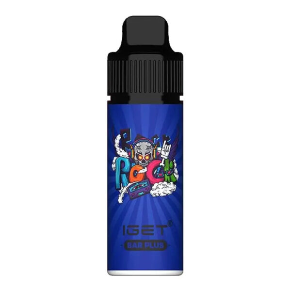 IGET BAR PLUS BLUEBERRY RASPBERRY BUBBLE GUM – 6000 PUFFS