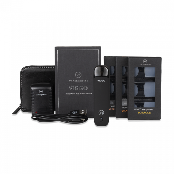 VIGGO Series Deluxe Vape Pod Starter Kit in Black