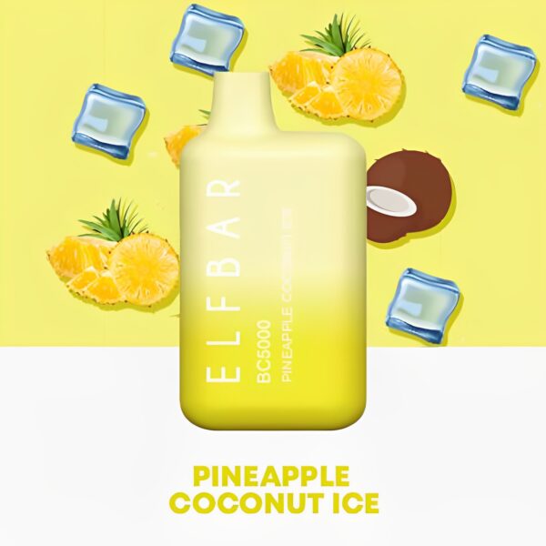 ELF BAR BC5000 & PINEAPPLE COCONUT ICE