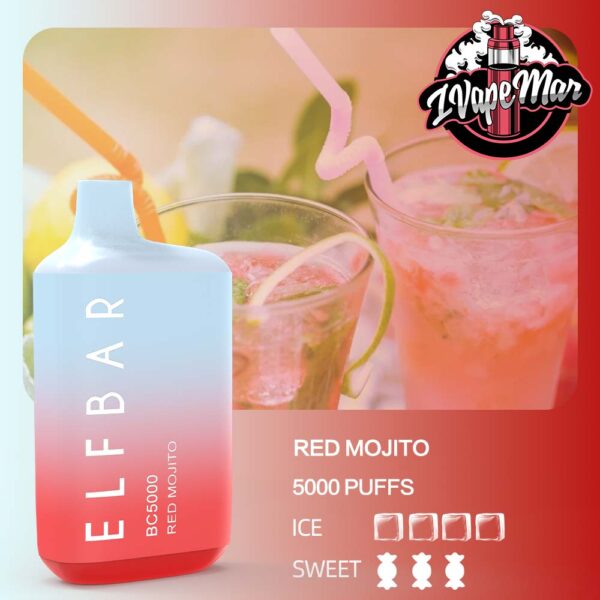 ELF BAR BC5000 & RED MOJITO