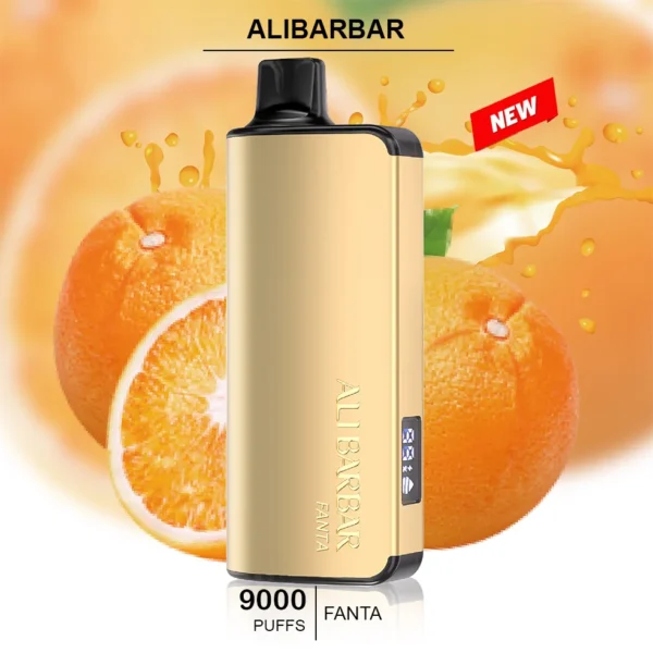 ALIBARBAR INGOT – FANTA – 9000 PUFFS