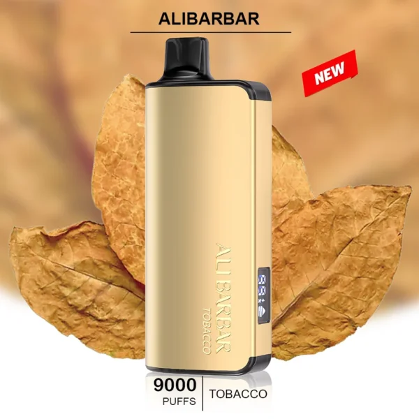 ALIBARBAR INGOT – TOBACCO – 9000 PUFFS