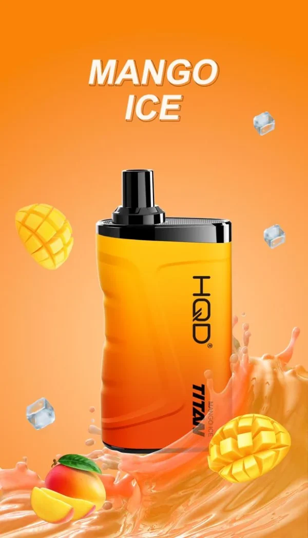 HQD TITAN MANGO ICE 7000 PUFFS