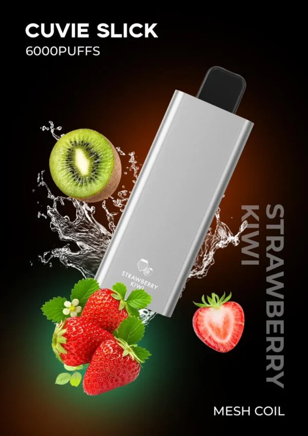 HQD CUVIE SLICK STRAWBERRY KIWI 6000 PUFFS